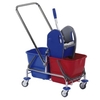 Floorstar Doppelfahrwagen 2 x 17 l,  verchromt DOFA 20 D,  DOFA 20 D