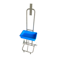 Floorstar DST 140 ES Desinfektionsständer,  mit Tropfschale DST 140 ES,  Für 500 ml und 1 Liter - Euroflaschen