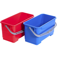 Floorstar Eimer TDE 22 TopDown,  22 Liter TDE22R,  Farbe: rot