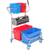 Floorstar FPW 2 ES Duo PATENT Flachpressenwagen,  Edelstahl FPW 2 duo ES,  Maße (B x L x H): 63 x 106 x 81 cm