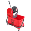 Floorstar Kunststoff-Bucket 25 l BASIC KB 25 B,  Maße: 57 cm x 32 cm x 70 cm