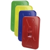 Floorstar Kunststoffdeckel D 120 für Halterahmen 120 l D 120 R,  Farbe: rot