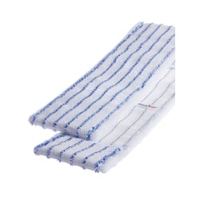 Floorstar Microfaser-Feuchtwischbezug Thenufil Jet MTJ 40 F,  Breite: 40 cm mit blauen Streifen