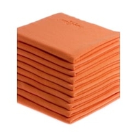 Floorstar Microfaser-Staubtuch BRAVO orange TBO 40 ,  1 Packung = 10 Stück