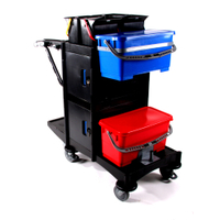 Floorstar Premium Brix1 Moppboxwagen MBW 1T BX,  Maße (B x L x H): 64 x 128 x 122 cm