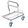 Floorstar Pressenaufsatz PA 1 mit Rad SOLID,  verchromt PA 1,  Zur Erweiterung der Putz-/ Reinigungswagen der Chromserie SOLID