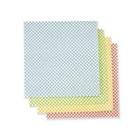 Floorstar Profi-Universal-Wischtücher mit Noppen PTY 38,  Farbe: gelb