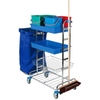 Floorstar PW 3 Putzwagen,  verchromt PW 3 2 120,  Fassungsvermögen: 2 x 120 Liter