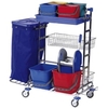 Floorstar RW 3 SOLID Reinigungswagen,  verchromt RW 3 2 70,  Fassungsvermögen: für 2 x 70 Liter Müllsäcke
