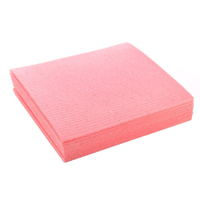 Floorstar Schwammtuch Spongy ST 1 R 10,  Größe 1,  Format: 18 x 20 cm,  rosa