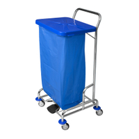 Floorstar SOLID Trennwagen,  1-fach 110-110-16-008-B,  Deckelfarbe: blau,  TWD 1 B