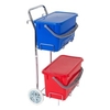 Floorstar TD 22 SOLID Moppboxsystem-Wagen Kunststoff,  verchromt TD 22,  Maße (B x L x H): 50 x 56 x 100 cm