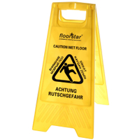 Floorstar Warnschild WAS 1 WAS 1,  Maße: 2, 5 x 30 x 62, 5 cm