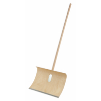 Freund Victoria Schneeschieber,  Holz,  geschliffen 2020506,  1 Stück,  Blattgröße = 50 x 35 cm,  Stiellänge ca. 130 cm