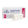 Fripa Ideal Falthandtuchpapier,  1- lagig,  25 x 33 cm 4131101,  1 Karton = 20 Packungen à 156 Tücher