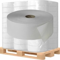 Fripa MAXI ROLLEN Toilettenpapier,  2-lagig 1433801,  1 Palette = 36 Packungen à 6 x 380 Meter