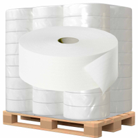 Fripa Maxi Rollen Toilettenpapier,  hochweiß,  420 m 1424201,  1 Palette = 36 Pakete à 6 Rollen