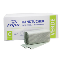 Fripa Papierhandtücher Green,  C-Falz,  25 x 33 cm 4121103,  1 Karton = 20 Packungen à 156 Tücher