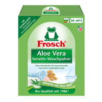 Frosch Aloe Vera Sensitiv-Waschpulver 114923,  1, 35kg - Packung,  für ca. 20 Waschladungen