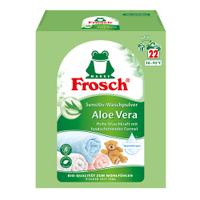 Frosch Aloe Vera Sensitiv-Waschpulver 116029,  1, 45kg - Packung,  für ca. 22 Waschladungen