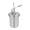 Gastro Inox Dispenser,  Hebelarm,  Nadel 503.163,  Maße (B x H): 180 x 460 mm,  4, 5 Liter,  gerade Nadel
