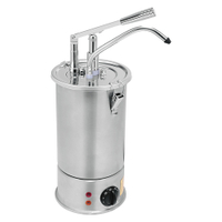 Gastro Inox Dispenser,  Hebelarm und Warmhaltungsfunktion,  230V 503.161,  Maße (B x H): 180 x 510 mm,  3 Liter,  schräge Nadeldüse