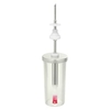 Gastro Inox Dosierer,  gerade Nadeldüse und Kunststoffbehälter 503.188,  Maße (H x T): 480 x 120 mm,  2 Liter