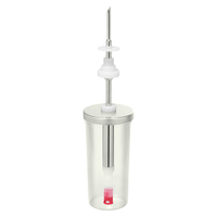 Gastro Inox Dosierer,  gerade Nadeldüse und Kunststoffbehälter 503.188,  Maße (H x T): 480 x 120 mm,  2 Liter