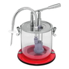 Gastro Inox Dosierspender,  Eimerhalterung aus Plexiglas 503.197,  Maße (H x T): 390 x 260 mm,  3 Liter