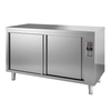Gastro-Inox Edelstahl Wärmeschrank,  Tiefe 700 mm 304.026,  Maße: (L x T x H) 1800 x 700 x 880 mm