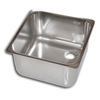Gastro-Inox Einbauspüle Edelstahl,  Tiefe 200 mm 305.301,  Maße: (L x B x T) 330 x 330 x 200 mm