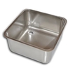Gastro-Inox Einbauspüle Edelstahl,  Tiefe 250 mm 305.304,  Maße: (L x B x T) 450 x 450 x 250 mm