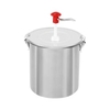 Gastro Inox Gastronomiebehälter,  Deckel,  Dosierpumpe 503.153,  Maße (B x H): 265 x 380 mm,  10 Liter