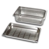 Gastro Inox Gastronormbehälter GN 1/1,  perforiertes Edelstahl 501.571,  Maße (L x B x H): 530 x 325 x 40 mm,  5, 8 Liter