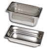 Gastro Inox Gastronormbehälter GN 1/3,  Edelstahl 501.040,  Maße (L x B x H): 325 x 176 x 20 mm,  1, 1 Liter