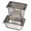Gastro Inox Gastronormbehälter GN 1/4,  Edelstahl 501.032,  Maße (L x B x H): 265 x 162 x 40 mm,  1, 7 Liter
