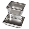 Gastro Inox GN Behälter 1/2,  Edelstahl 501.051,  Maße (L x B x H): 325 x 265 x 40 mm,  2, 3 Liter