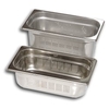 Gastro Inox GN Behälter 1/3,  perforiertes Edelstahl 501.540,  Maße (L x B x H): 325 x 176 x 20 mm,  1, 1 Liter