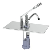 Gastro Inox GN Deckel mit Hebelbedienung,  Edelstahl 503.177,  Maße (B x H x T): 165 x 380 x 330 mm,  7 Liter,  GN 1/3