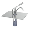Gastro Inox GN Deckel mit Hebelbedienung,  Edelstahl 503.178,  Maße (B x H x T): 270 x 380 x 330 mm,  10 Liter,  GN 1/2