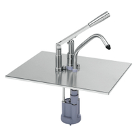 Gastro Inox GN Deckel mit Hebelbedienung,  Edelstahl 503.178,  Maße (B x H x T): 270 x 380 x 330 mm,  10 Liter,  GN 1/2