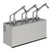 Gastro Inox GN Dosierspender,  1/6 Behälter und Hebelbedienung 503.182,  Maße (B x H x T): 500 x 380 x 180 mm,  3 x 3 Liter