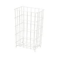Gelzenritter Abfallkorb K60,  weiß beschichtet,  60 Liter K60,  Maße (B x H x T): 400 x 630 x 275 mm