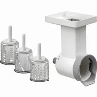 Gemüseschneider-Set für KitchenAid Küchenmaschine A150035,  1 Set,  weiß