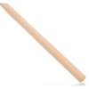 Gerätestiel,  Holz Länge: 200 cm,  Durchmesser: 28 mm