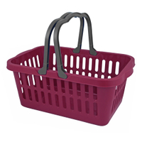 Gies ecoline Classic Einkaufskorb,  24 Liter 7060,  Farbe: brombeere