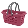 Gies ecoline Einkaufskorb Lilly,  8 Liter 72192,  Farbe: brombeere