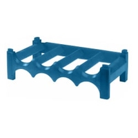 Gies ecoline Flaschenstapelregal 7459,  Farbe: blau