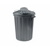 Gies ecoline Mülleimer Oskar,  23 Liter 75130,  Farbe: grau