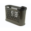 Gies ecoline Papierkorb oval mit Einsatz,  18 Liter 75210,  Maße (B x L x H): 22 x 47 x 35 cm